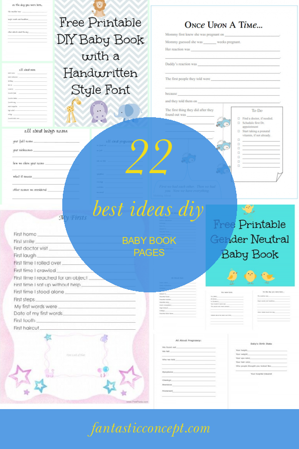 22 Best Ideas Diy Baby Book Pages Home, Family, Style and Art Ideas